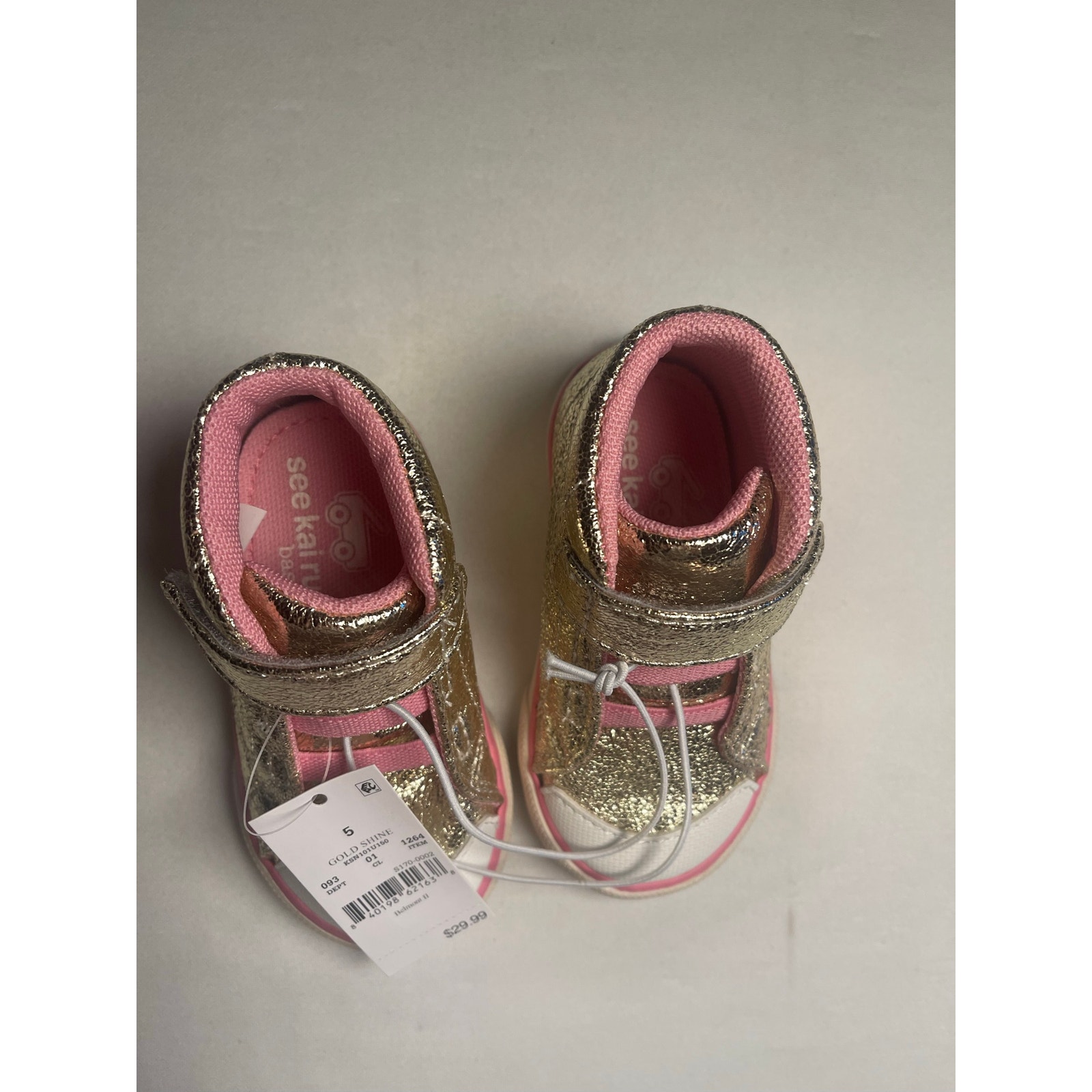 Run Kai Basics Belmont Ii Gold Shine Toddler Girl Size 5 (Eu 21) — image 2 of 4